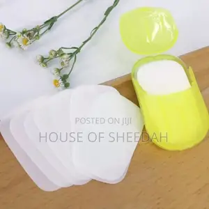 3pcs Disposable, Water-Soluble Paper Soap