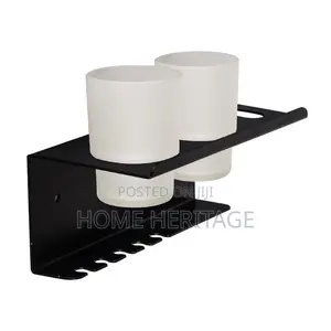 Double Toothbrushe Holder