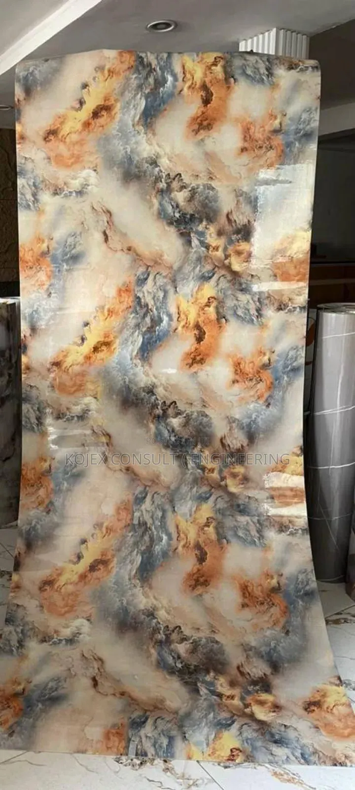 Marble Sheet Size : 4 Feet by 9.5 Feet