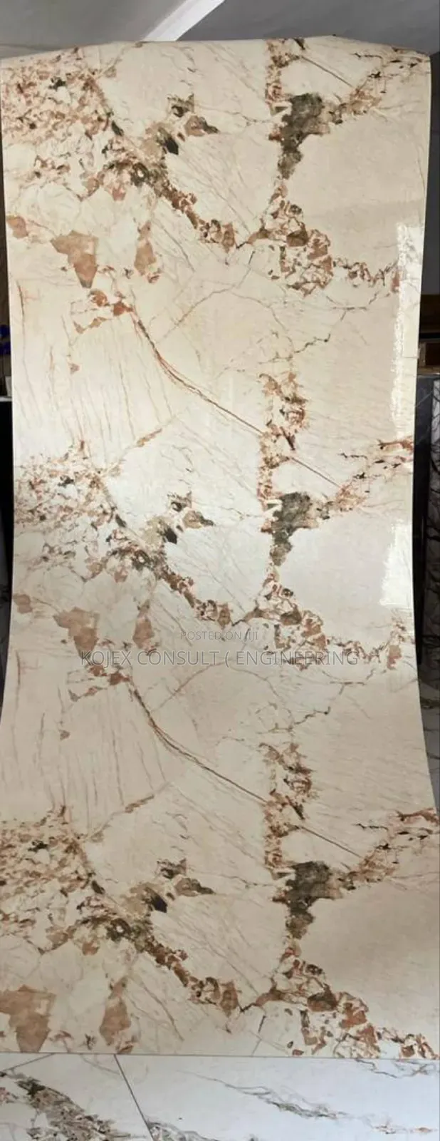 Marble Sheet Size : 4 Feet by 9.5 Feet