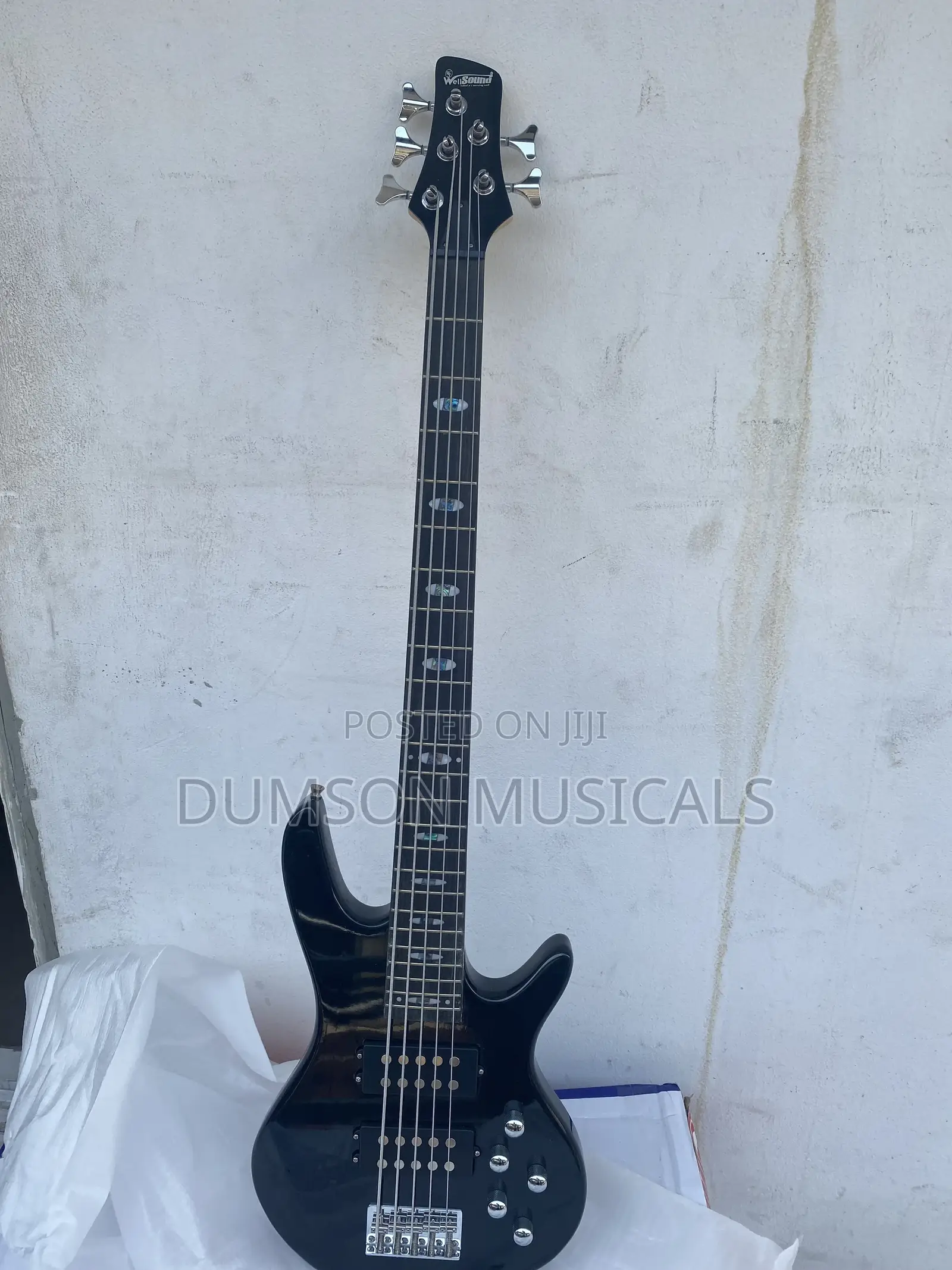 Wellsound Active 5 Strings Bass Guitar