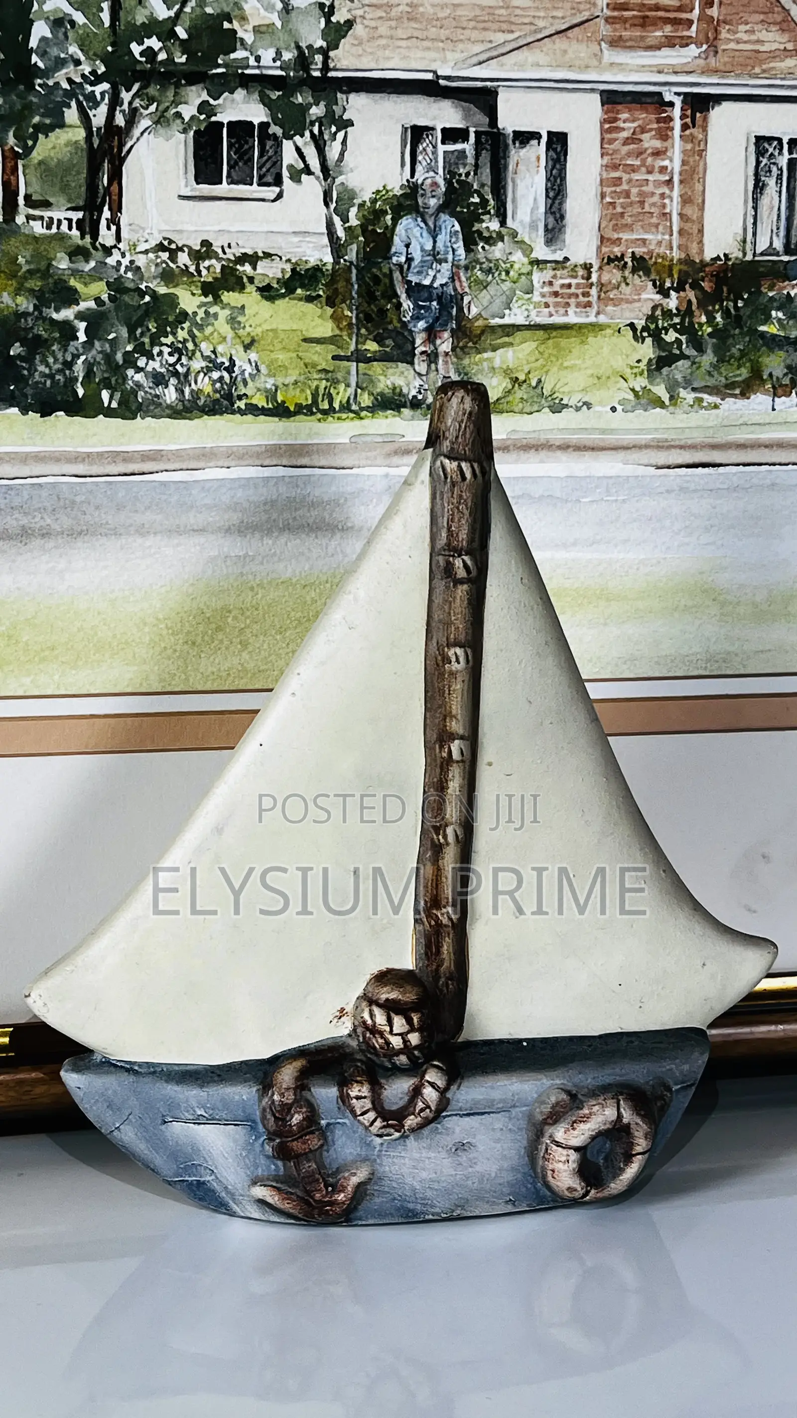 Antique Boat Decor