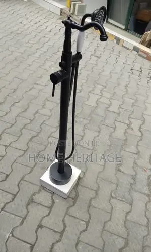 Royal Black Standing Mixer Tap