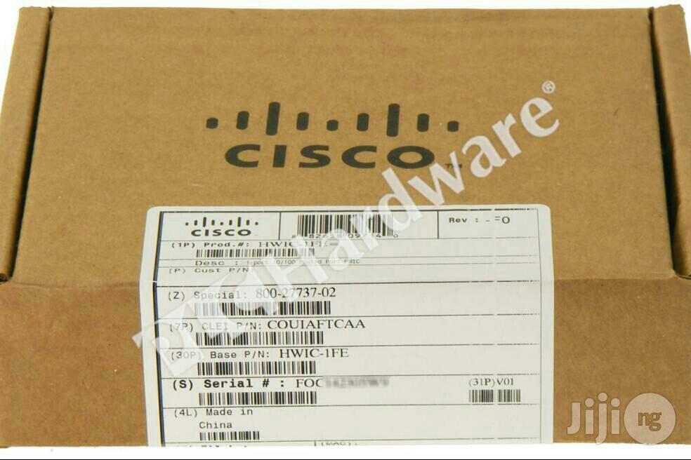 . Cisco HWIC-1FE 1-Port 10/100 Routed Layer