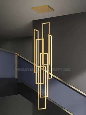 Staircase Dropping Chandelier Light