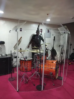 5ft by 6 Panels With Deflectors Drum Shield