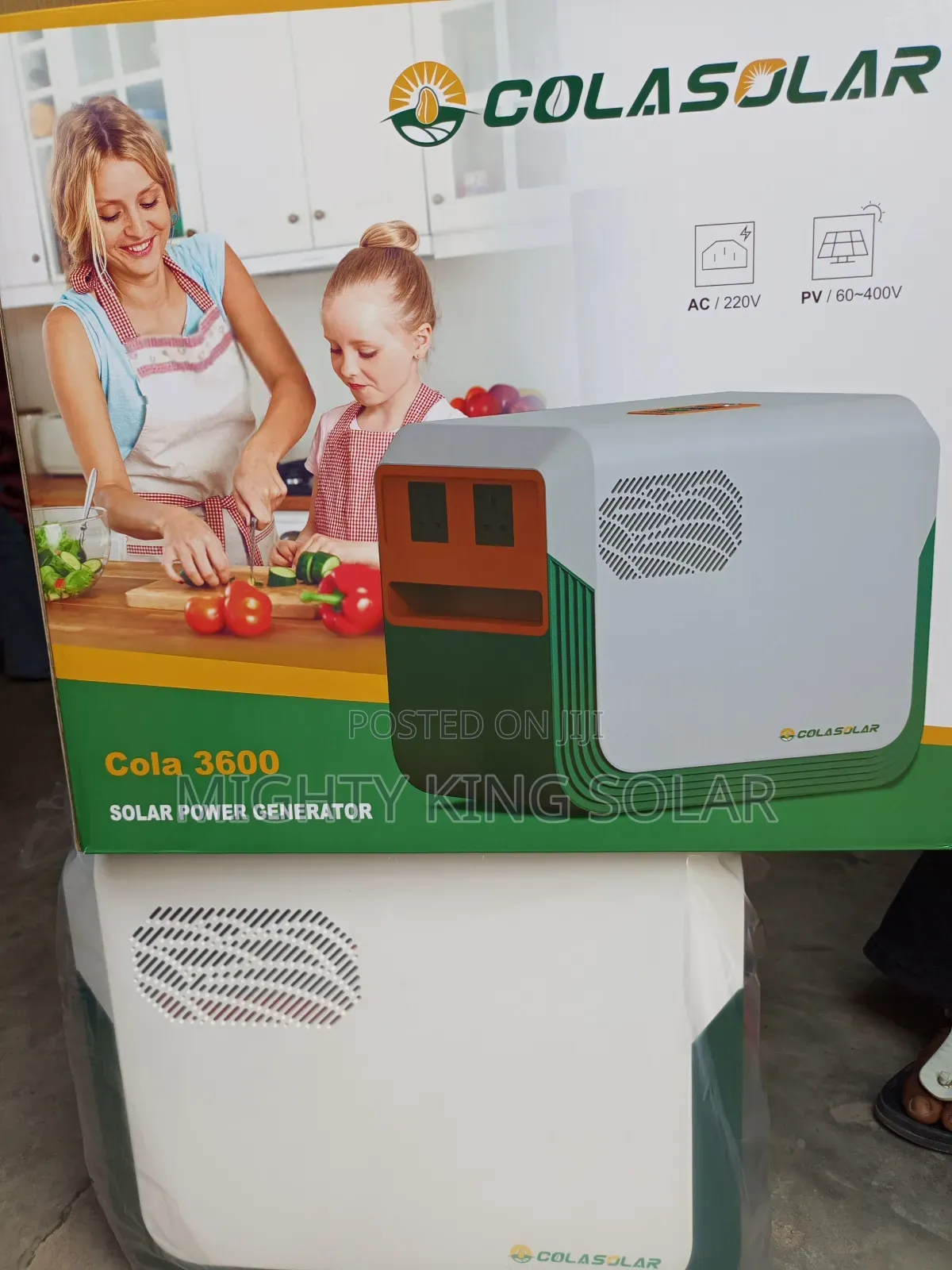 3.6kwh Cola Solar Gen