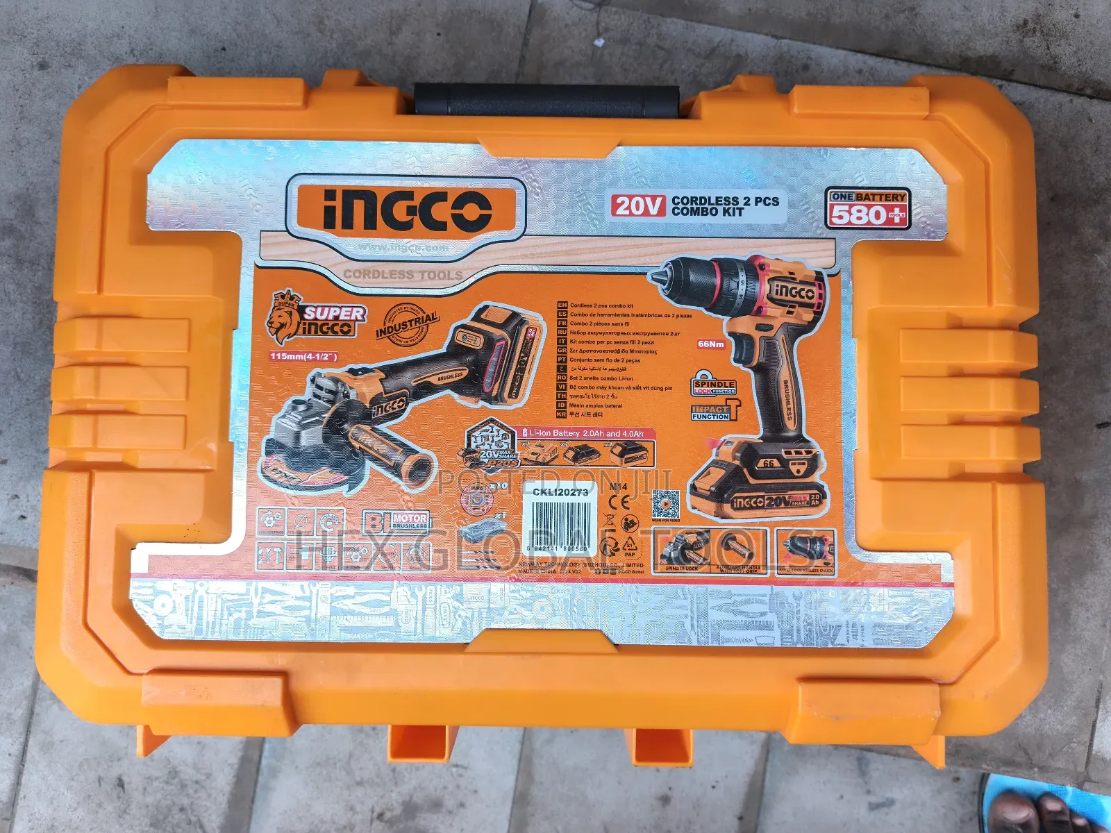 2in1 Ingco Cordless Combo Kit