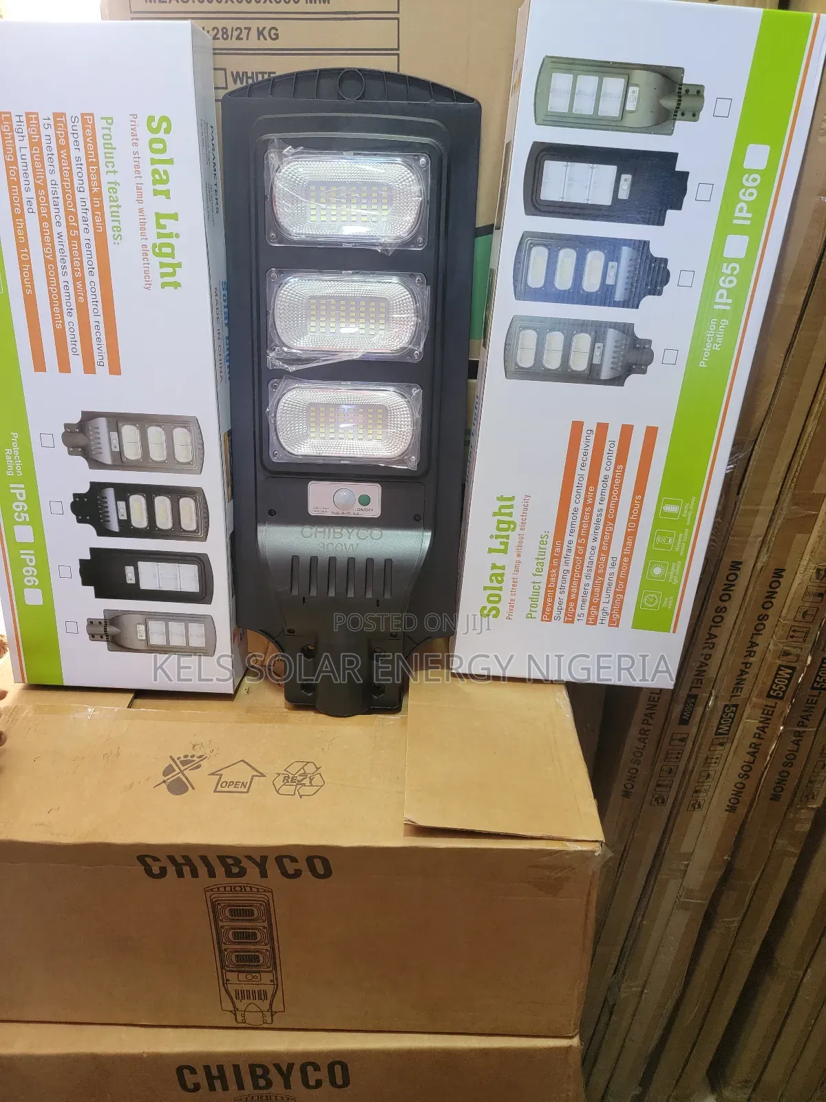 Solar Street Light 3eyes