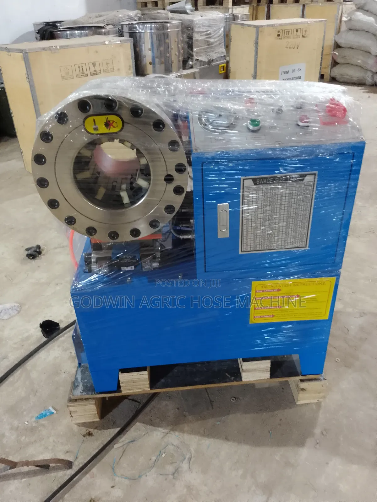 1⁄4-2 Inches Crimping Machine