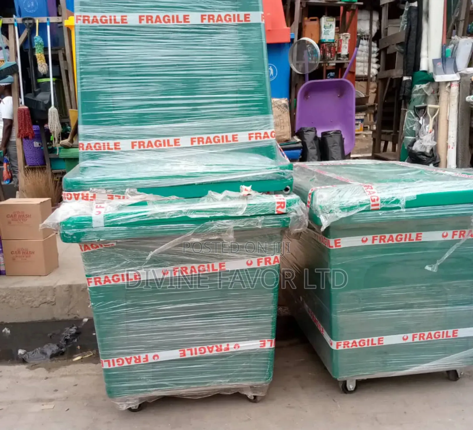 660 Litres Geepee Waste Bin