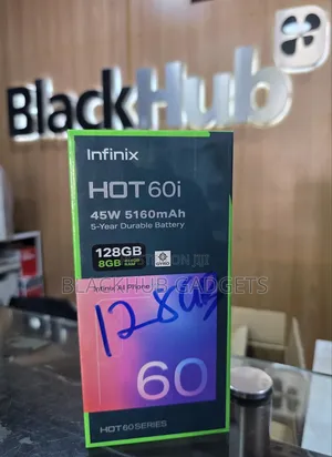 New Infinix Hot 60i 128 GB