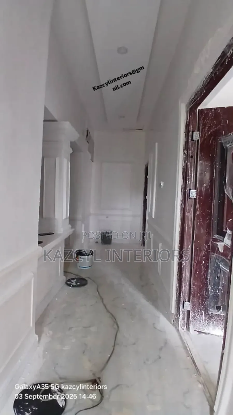 Pop Cornice Design and Wainscotting
