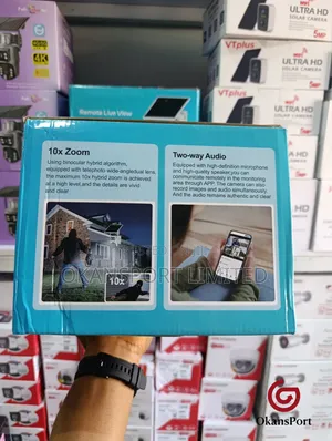 Remote Live View Anytime Anywhere – Smart Wifi Security Camera