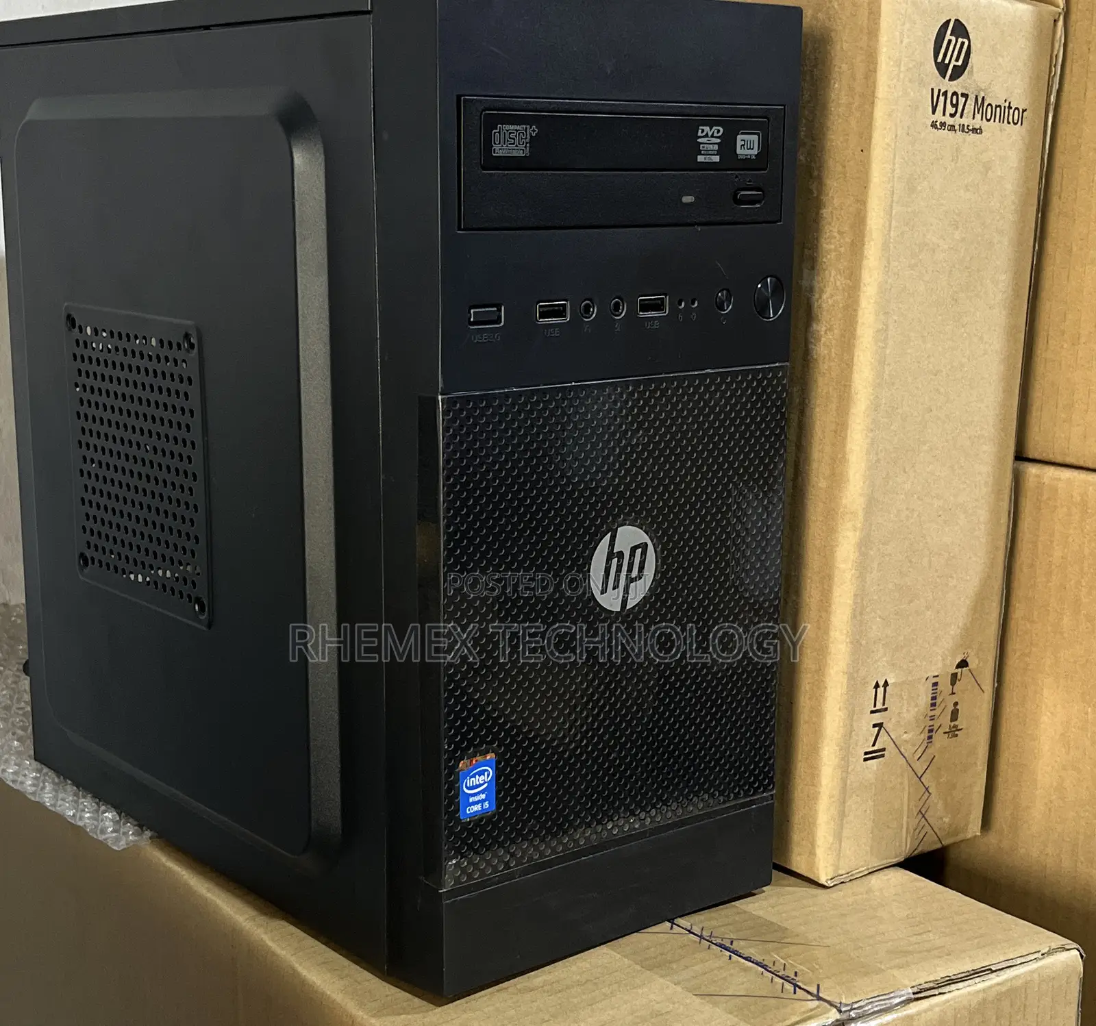 New Desktop Computer HP 8GB Intel Core I5 HDD 1T