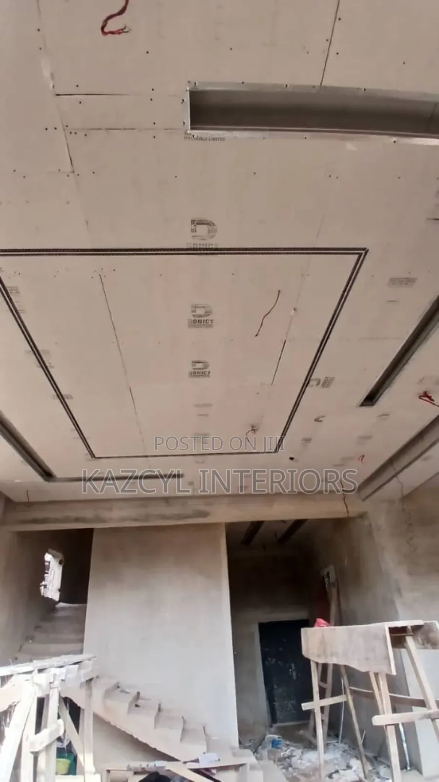 Plasterboard Steel Framings for Ceilings Profile Lights