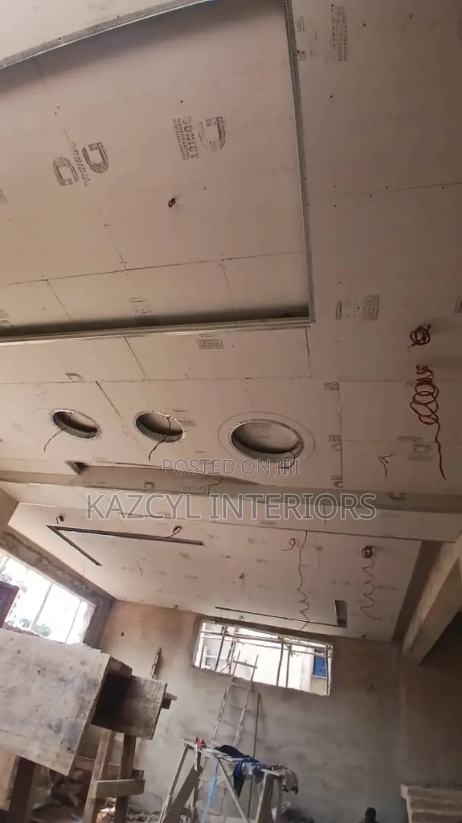 Plasterboard Steel Framings for Ceilings Profile Lights