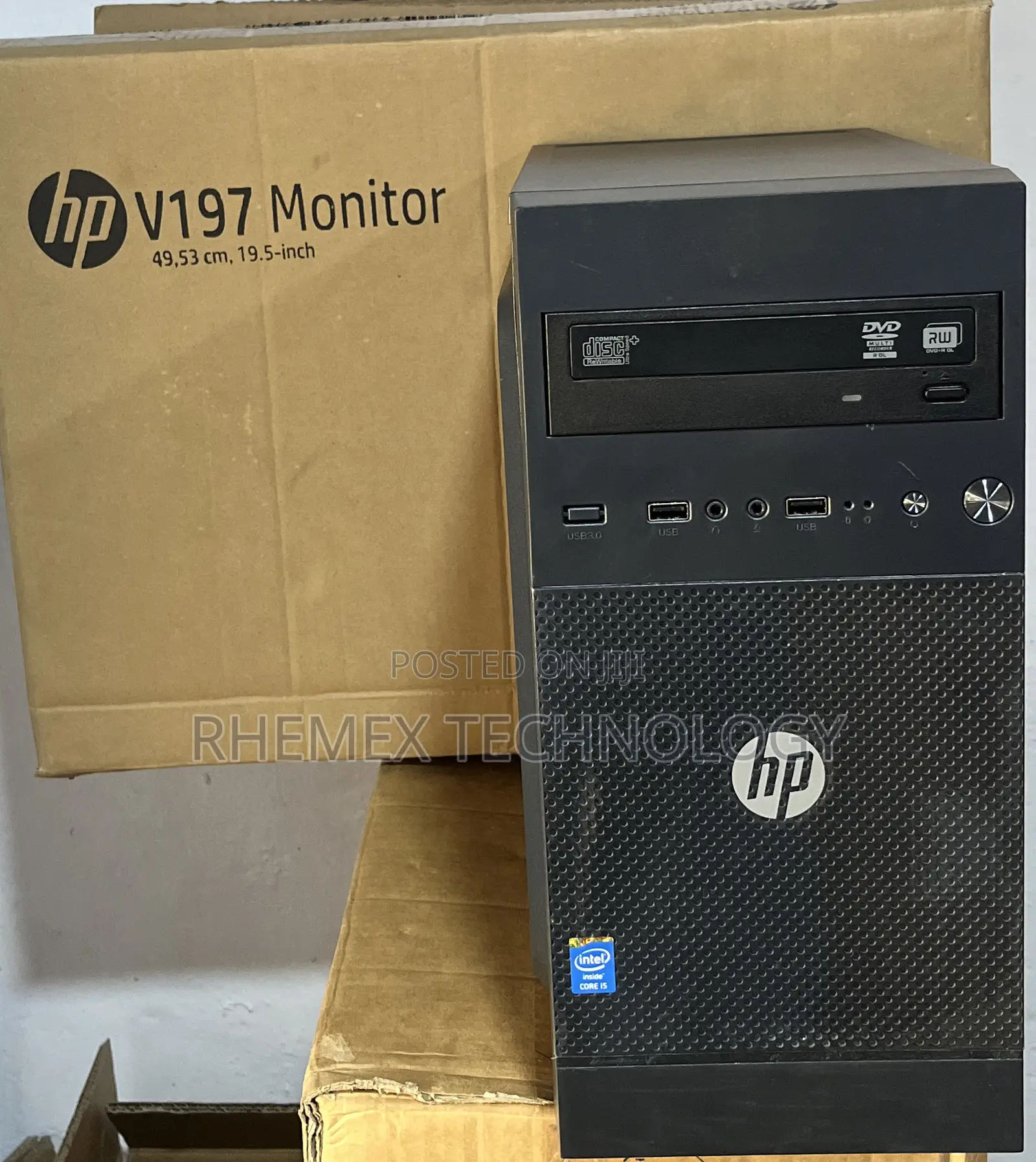 New Desktop Computer HP 8GB Intel Core I5 HDD 1T