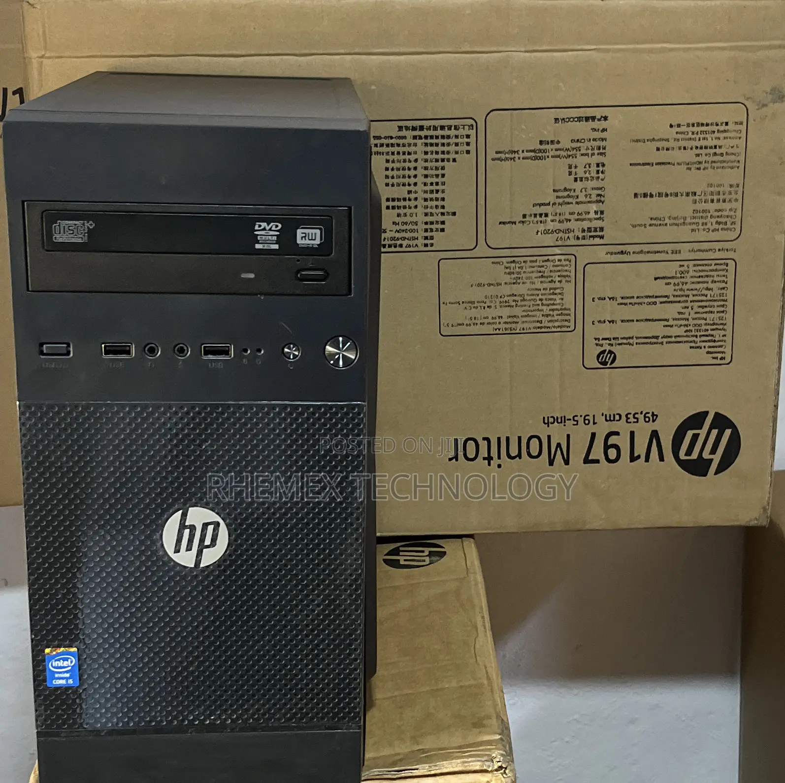 New Desktop Computer HP 8GB Intel Core I5 HDD 1T