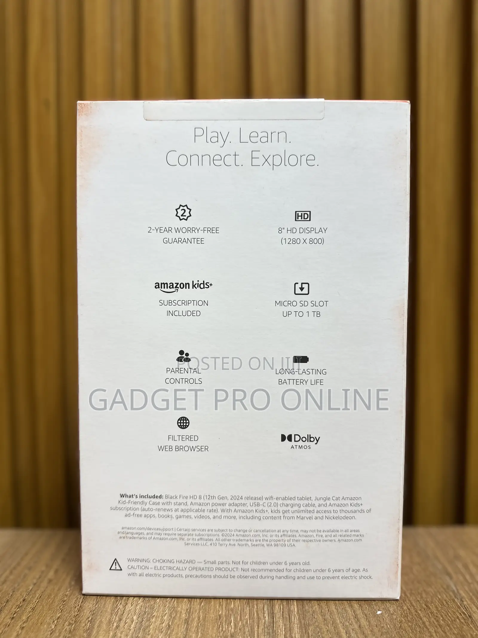 New Amazon Fire HD 8 Kids Pro 32 GB