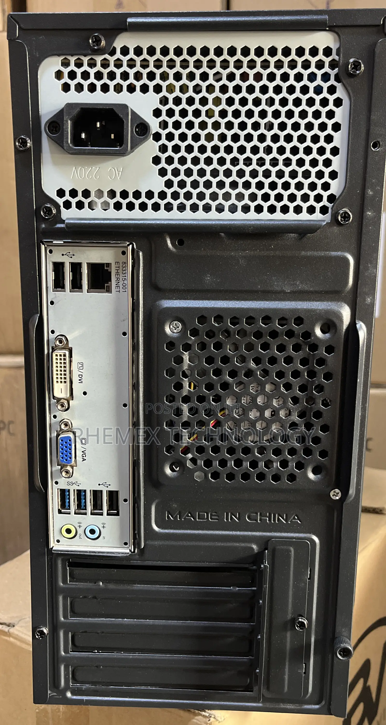 New Desktop Computer HP 8GB Intel Core I3 HDD 1T