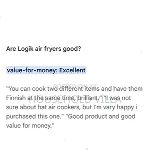 Logik 5.6l Airfryer