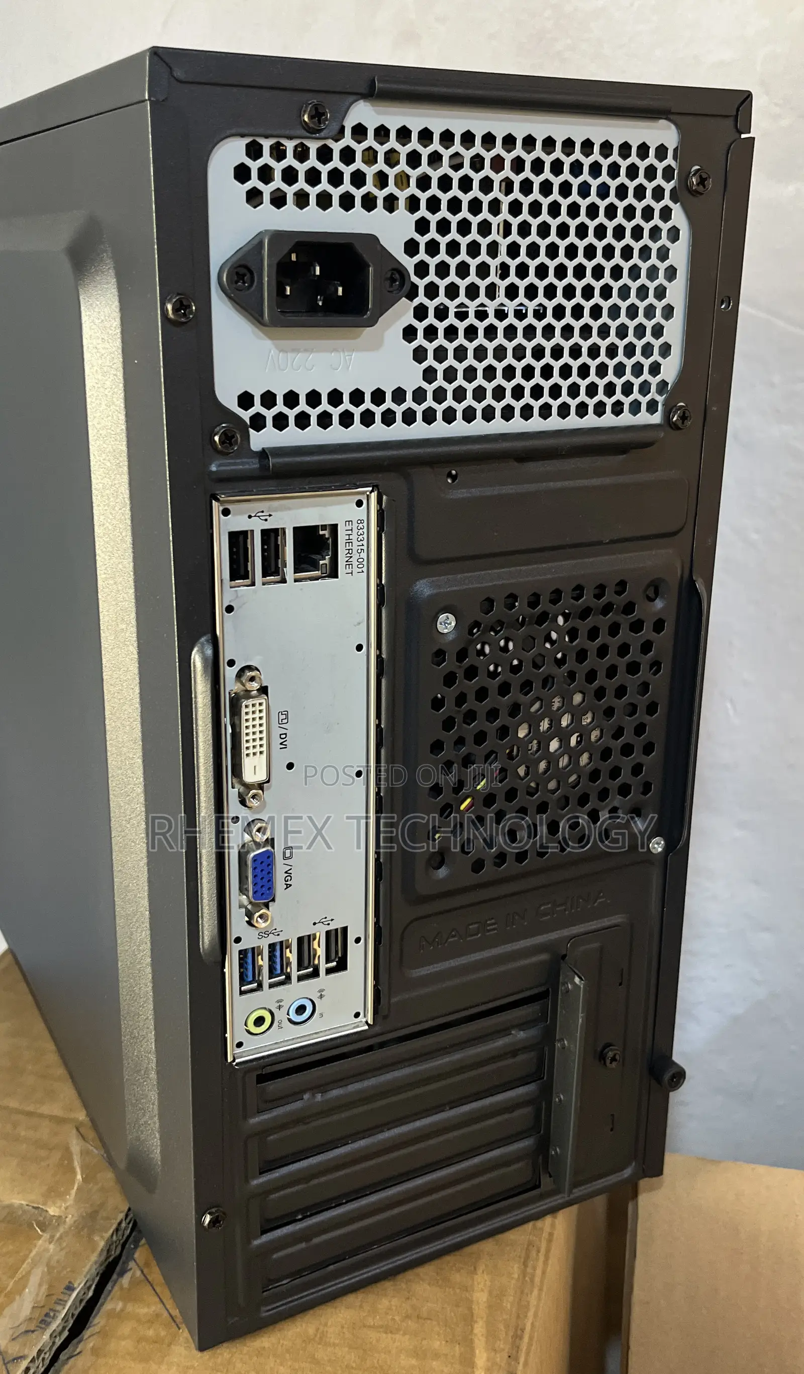 New Desktop Computer HP 8GB Intel Core I3 HDD 1T
