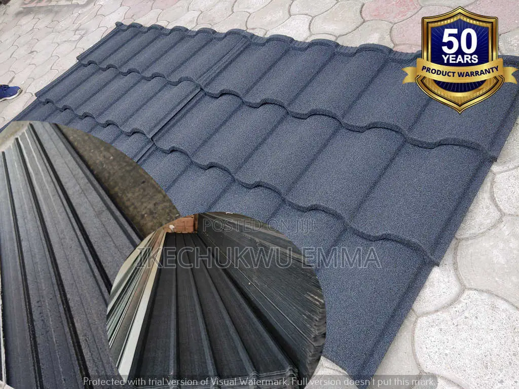 Bond And Stone Coated Roofing Sheet Long Span High Rib in Ajah ...