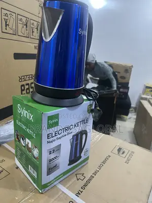 Durable Syinix Sk-2200 Electric Kettle 2.2l for Quick Heating