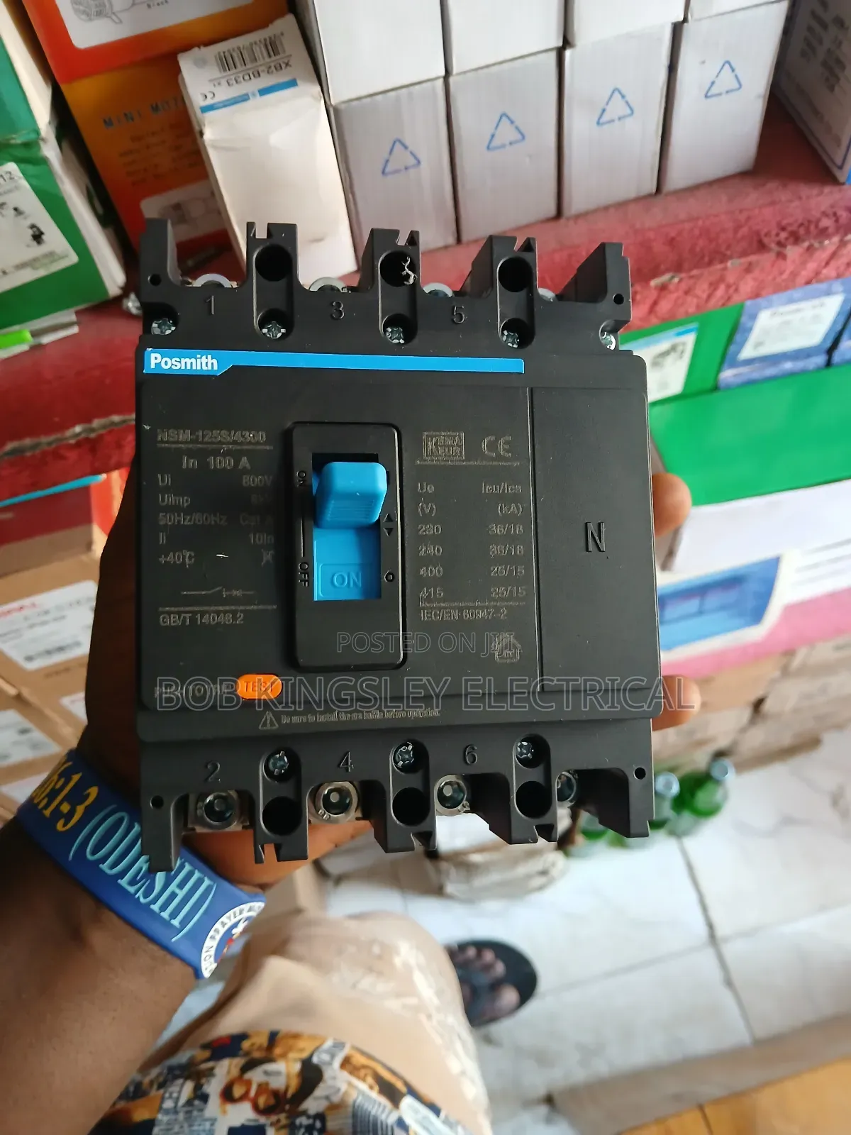 160a 4pole McCb Posmith