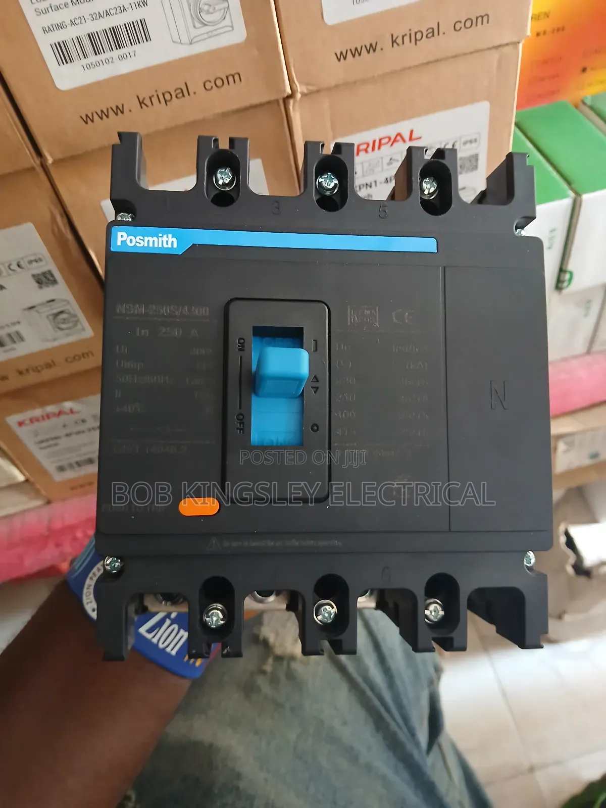 250a 4pole McCb Posmith