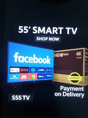 55 Inches With Wifi Audio New Led 2025