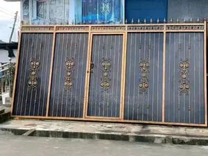 14ft Wrought Iron Gate Rolling Gate