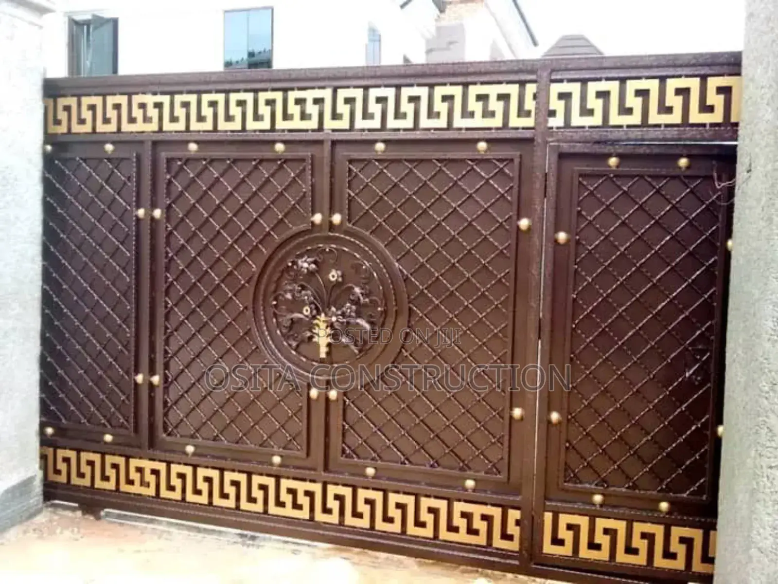 14ft Wrought Iron Gate Rolling Gate