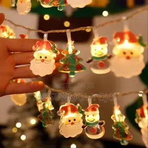 Christmas Ornament String Lights - Battery Operated Led Fairy Lights