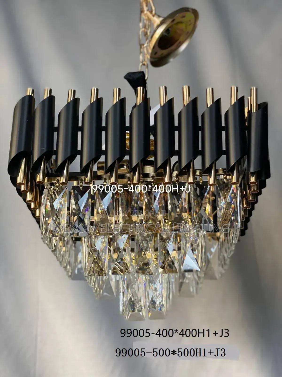 Square Crystal Chandelier