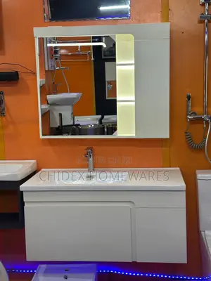 1m Cabinet And Mirror