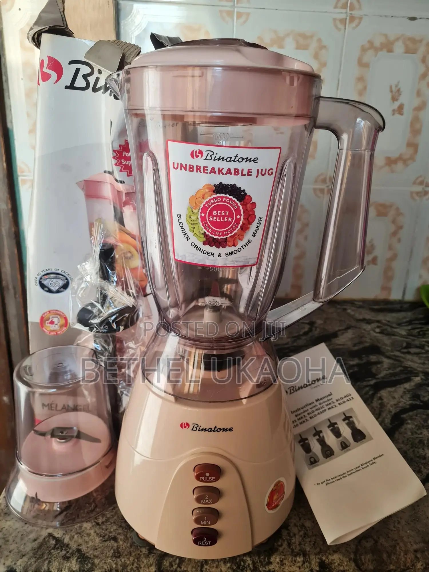Binatone Blender Grinder Smoothie Maker