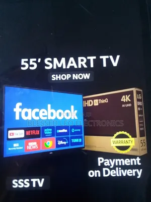 55 Inches With 2.0ch Speaker High Definition Entertainment Tv