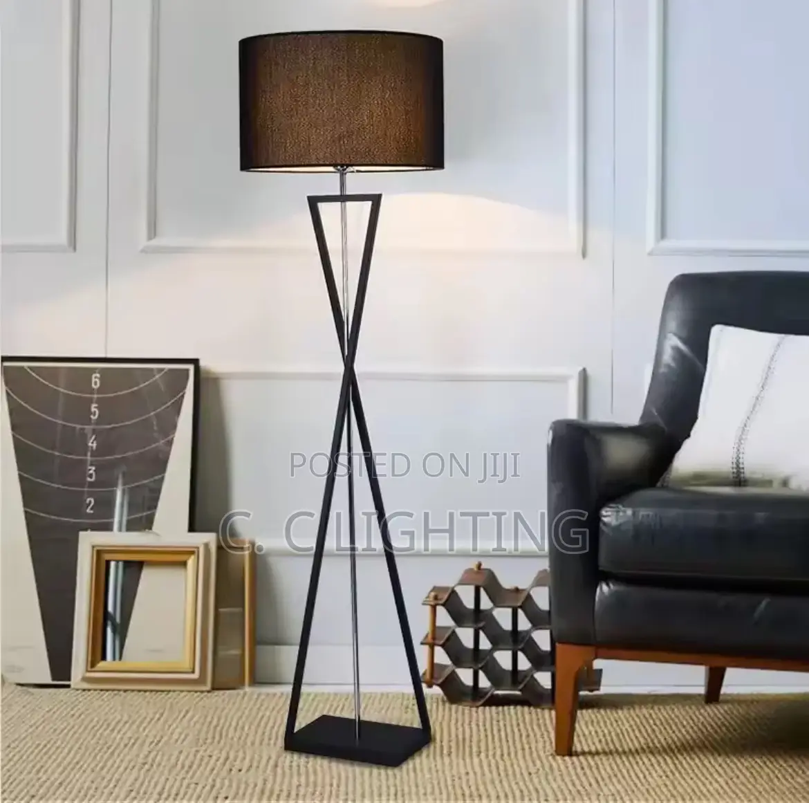 Modern Simple Creative Iron Stand Lamp Designer Home Corner Floor Lamp