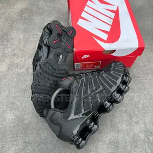 High Quality Nike Shox Tl Triple Balck Luxury Sneakers