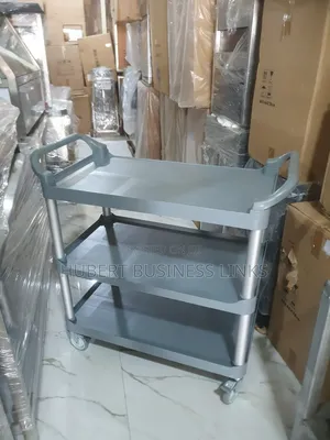 Plastic Food Trolley 3step