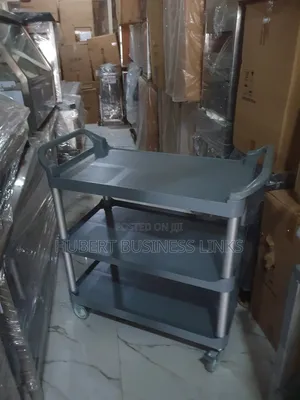 Plastic Food Trolley 3step
