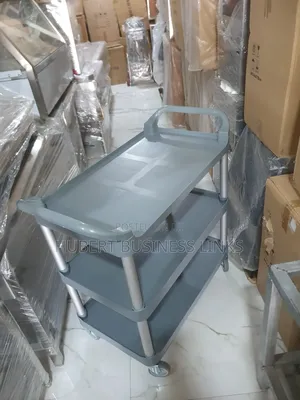 Plastic Food Trolley 3step