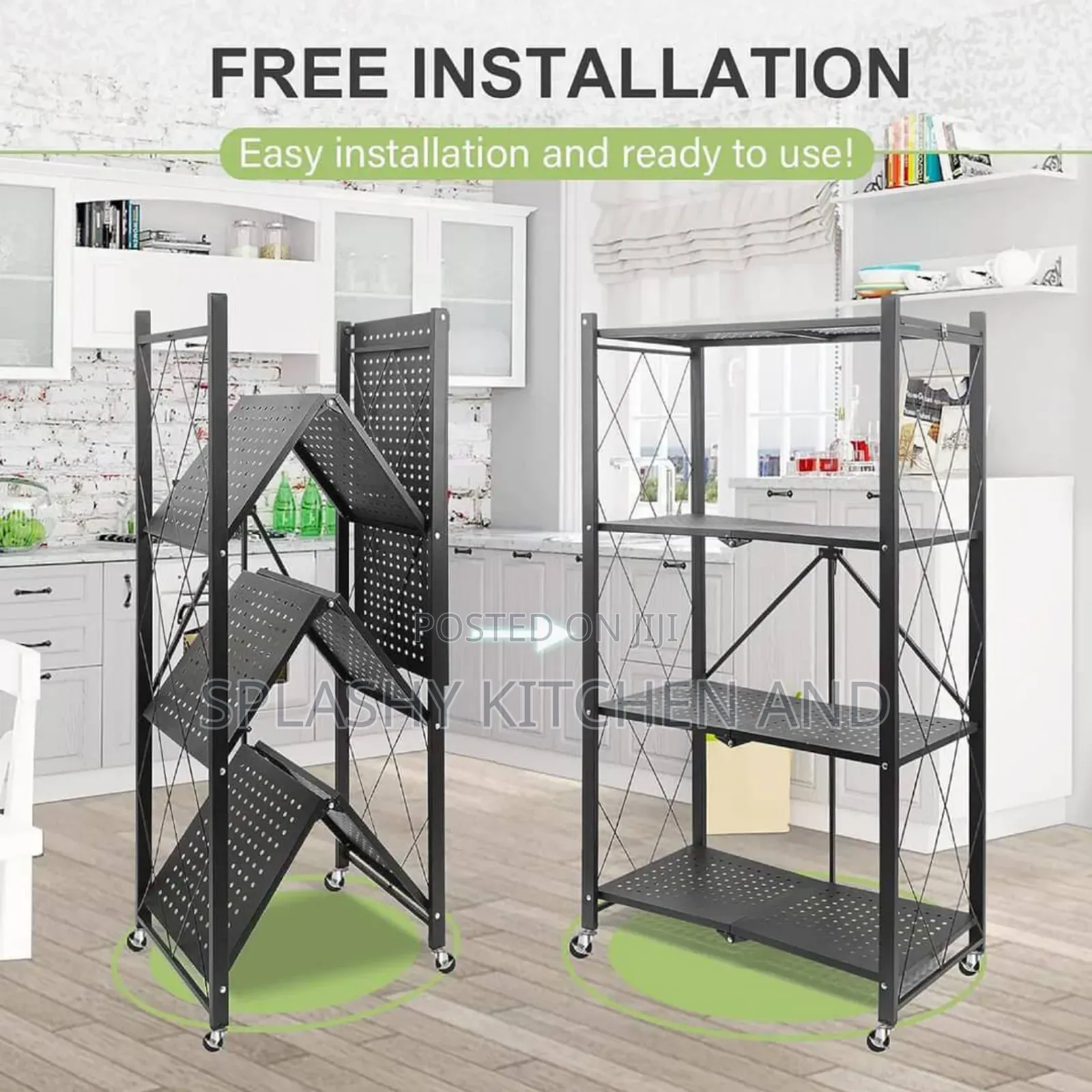 4 Layer Collapsible Storage Rack