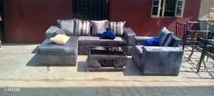 L-Shape Cushing With Center Table