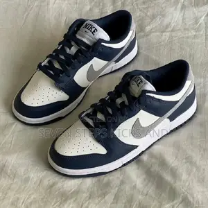 High Quality Nike Sb Navy Blue/ White Unisex Sneakers