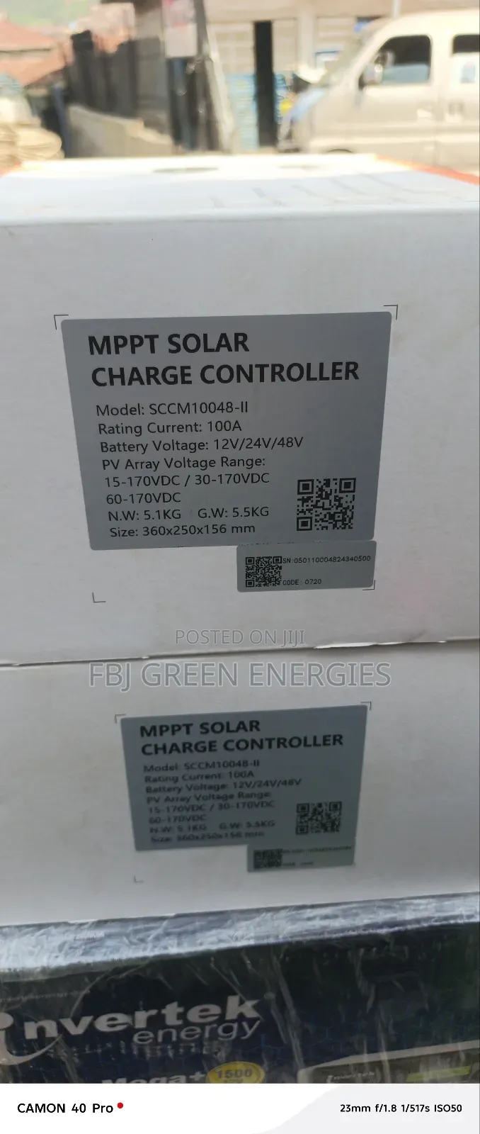 100a MPPT Felicity Charge Controller