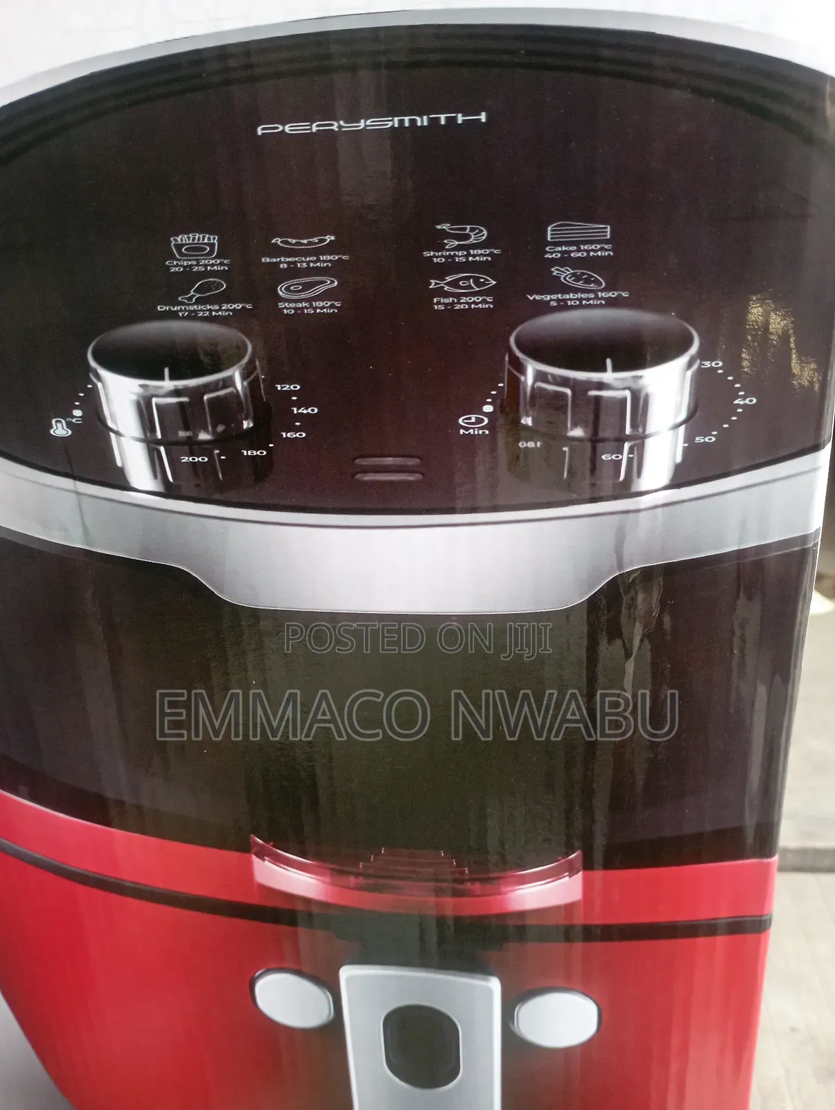 Perysmith Dual Speed Airfryer. 8.5liters