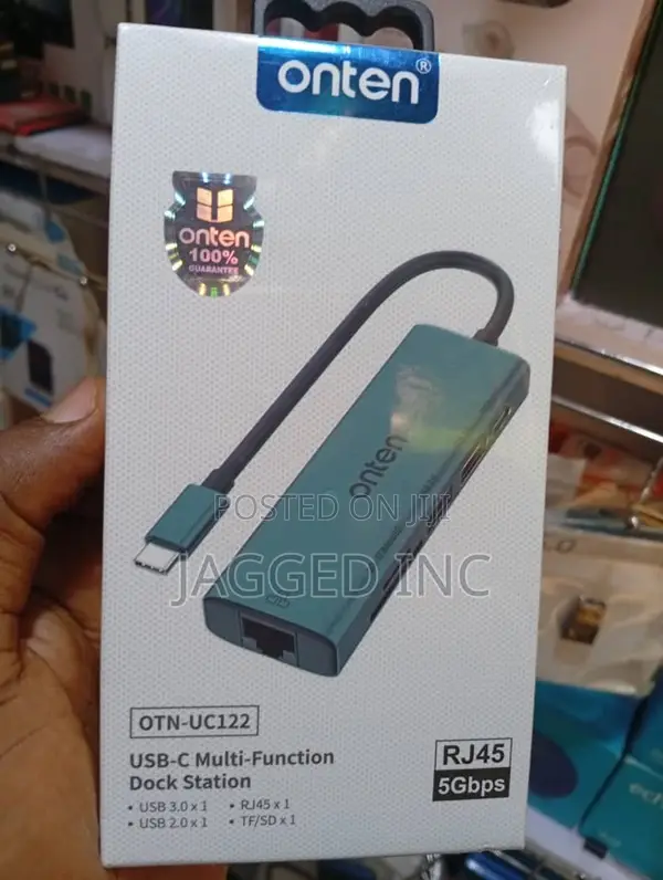 Onten Otn-uc122 6 In 1 Usb-c Dock Station